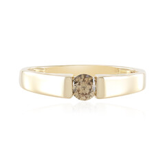 Gouden ring met een I1 Bruine Diamant (SUHANA)