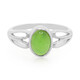 Zilveren ring met een keizerlijk chrysopraas