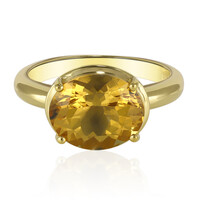 Gouden ring met een gouden beril