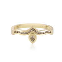 Gouden ring met een I2 Champagne Diamant (de Melo)