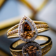 Gouden ring met een SI1 Argyle Cognac Diamant (Mark Tremonti)