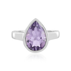 Zilveren ring met een lavendel amethist