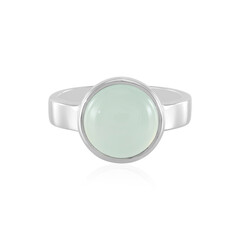 Zilveren ring met een Aqua Chalcedoon