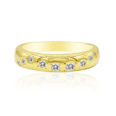 Gouden ring met een IF Diamant (D) (Annette)