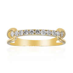 Gouden ring met I1 (H) Diamanten (CIRARI)