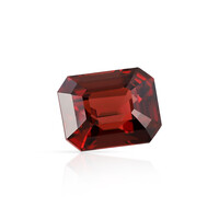 Edelsteen met een avondrode zirkoon 5,178 ct