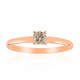 Gouden ring met een VS1 Argyle-Rose de France-Diamant (Annette)