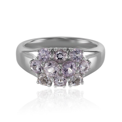 Zilveren ring met Ouro Preto Pink Topaz