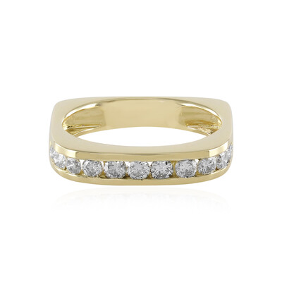 Gouden ring met I1 (I) Diamanten (de Melo)