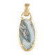 Zilveren hanger met een Pacific Chalcedoon