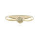 Gouden ring met een I2 Bruine Diamant