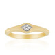 Gouden ring met een IF Diamant (D) (Annette)