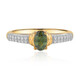 Gouden ring met een Groene Queensland Saffier (Mark Tremonti)