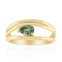 Gouden ring met een Madagaskar Demantoid