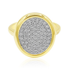 Gouden ring met een Diamant SI1 (G)