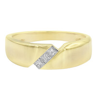 Gouden ring met Diamanten SI1 (G)