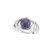 Zilveren ring met een Charoite