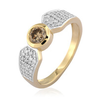 Gouden ring met een I2 Champagne Diamant (de Melo)