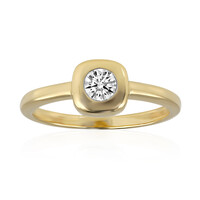 Gouden ring met een Diamant SI1 (G)