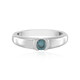 Zilveren ring met een I2 Blauwe Diamant