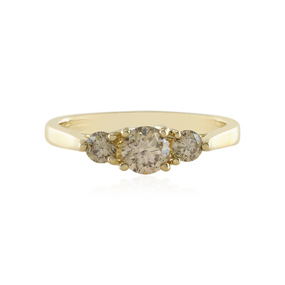 Gouden ring met een I2 Champagne Diamant (de Melo)