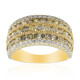 Gouden ring met SI2 Fancy Diamanten (CIRARI)