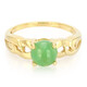 Zilveren ring met een keizerlijk chrysopraas