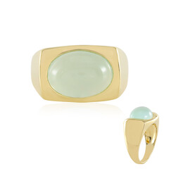 Zilveren ring met een Aqua Chalcedoon