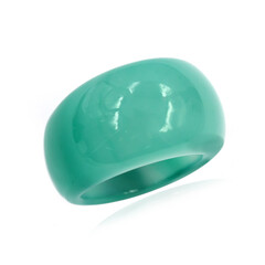 Ring met een groene agaat