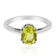 Zilveren ring met een Ouro Verde kwarts