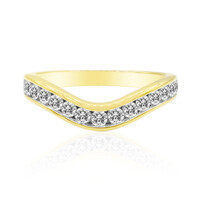 Gouden ring met IF Diamanten (D)