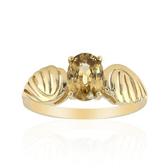 Gouden ring met een Gele Zirkoon