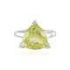 Zilveren ring met een Ouro Verde kwarts