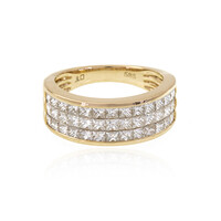 Gouden ring met Loepzuivere (F) Diamanten (LUCENT DIAMONDS)