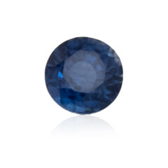 blauwe Birmese saffier 0,2 ct