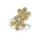 Gouden ring met gele S12 diamanten (CIRARI)