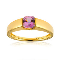 Gouden ring met een Roze diaspoor (AMAYANI)