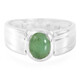 Zilveren ring met een keizerlijk chrysopraas