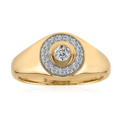 Gouden ring met een Diamant SI1 (G) (Annette)