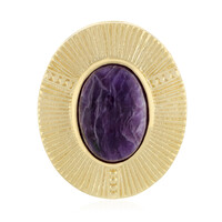 Zilveren hanger met een Charoite