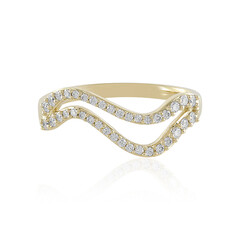 Gouden ring met Loepzuivere (F) Diamanten (LUCENT DIAMONDS)