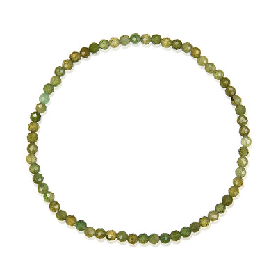 Armband met groene toermalijnen