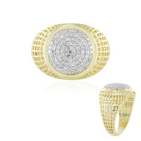 Gouden ring met I1 (I) Diamanten (Ornaments by de Melo)