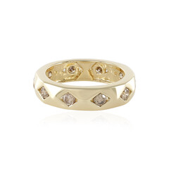 Gouden ring met I2 Champagne Diamanten (de Melo)