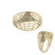 Gouden ring met I2 Champagne Diamanten (Ornaments by de Melo)