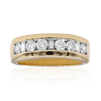 Gouden ring met Diamanten SI1 (G)