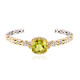 Zilveren armband met een Ouro Verde kwarts (Gems en Vogue)