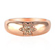 Gouden ring met een SI1 Argyle Rose De France Diamant (Annette)