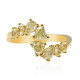 Gouden ring met gele S12 diamanten (CIRARI)