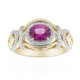 Gouden ring met een roze saffier (Rifkind 1894 Collection)